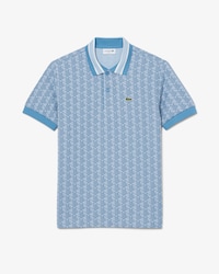 Classic Fit-Polohemd mit Monogramm aus Jacquard