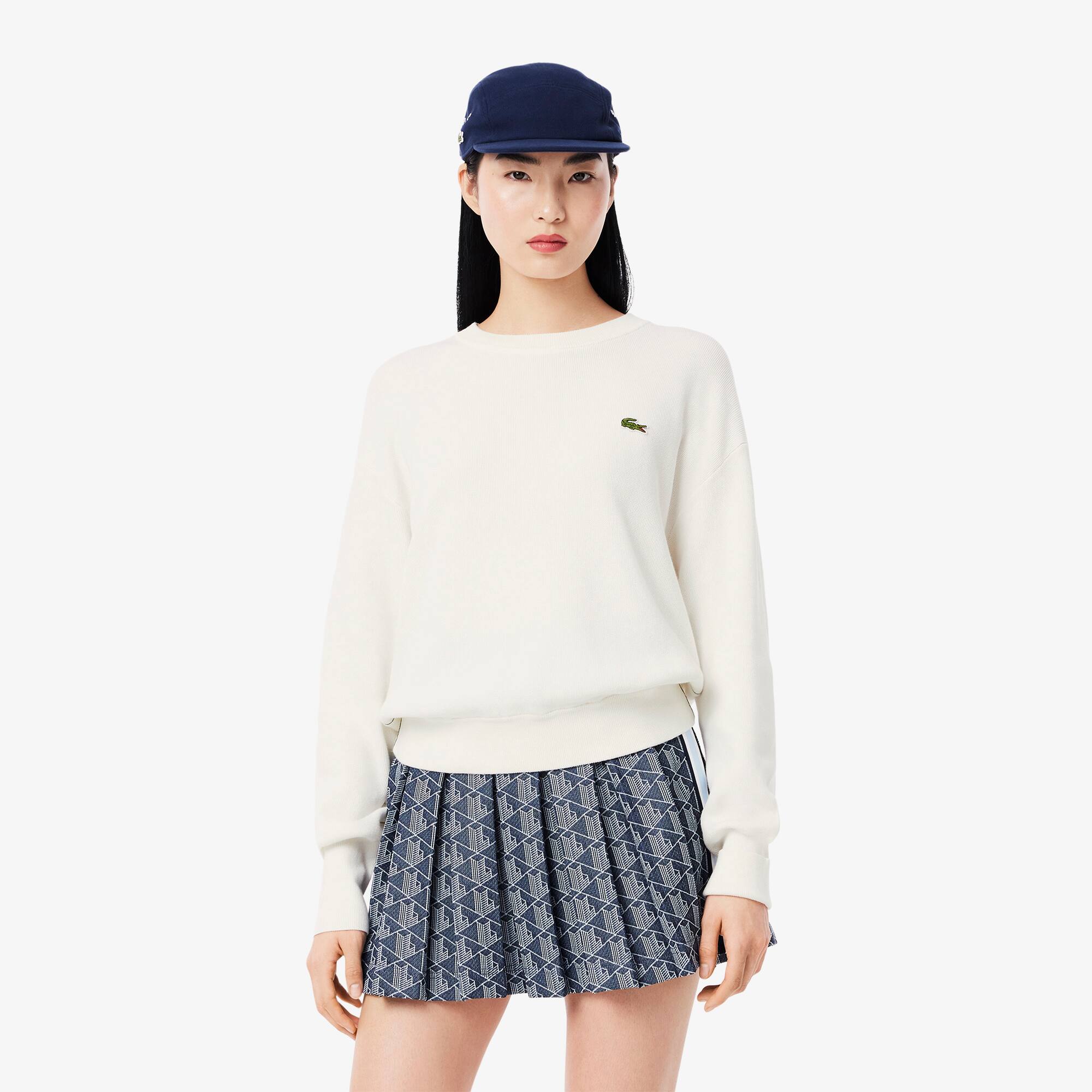 Lacoste rundhalspullover clearance