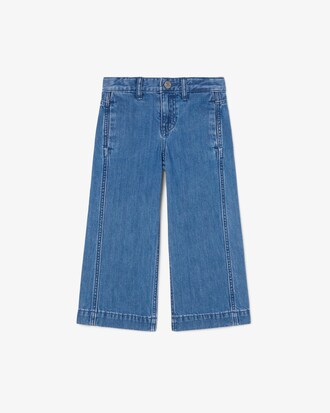 Flared-Jeans aus Stretch-Denim