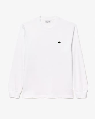 T-Shirt aus Baumwolle mit langen Ärmeln