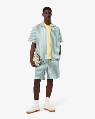 Classic Fit-Polohemd L.12.12 mit Signatur-Print