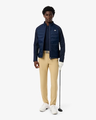 Gesteppte Golfjacke mit hohem Halsausschnitt