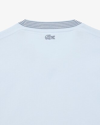 T-Shirt aus Baumwolljersey mit Stickerei