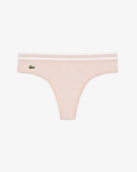 Tanga aus Baumwolle mit gestreiftem Bund