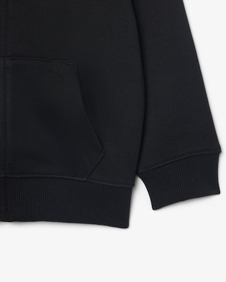 Unisex-Sweatshirt aus Fleece mit Rei&szlig;verschluss