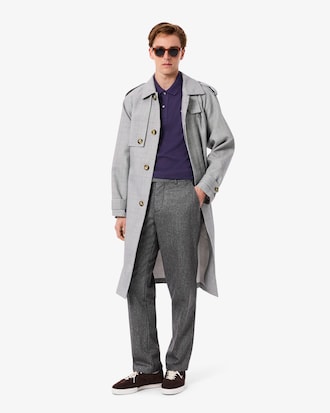 Slim Fit-Polohemd L.12.12 aus Piqu&eacute;