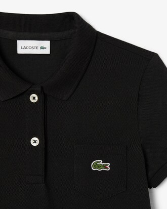 Polokleid aus Piqué