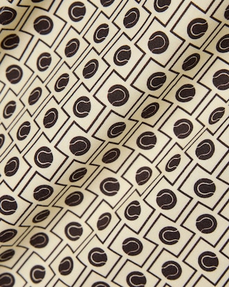 Regular Fit-Baumwollhemd mit Print