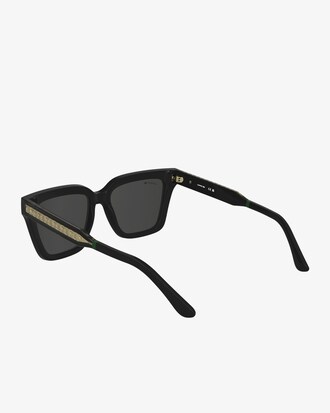 Rechteckige Brille mit Monogramm