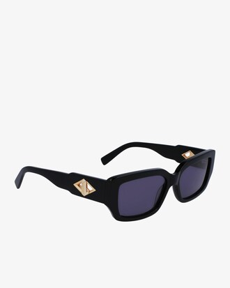 Sonnenbrille Monogram mit eckigem Acetatrahmen