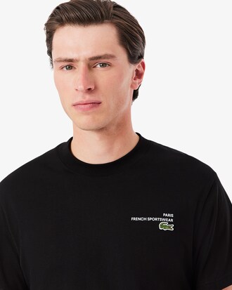 T-Shirt aus Jersey mit Druck