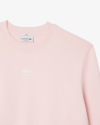 Sweatshirt aus Fleece mit Print