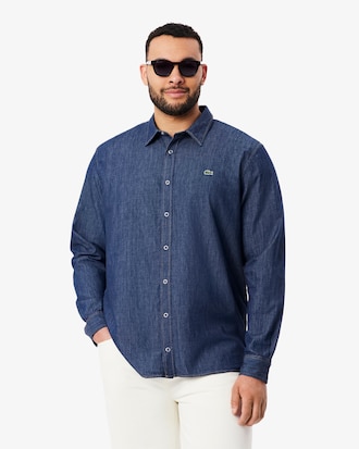 Leichtes Regular Fit-Jeanshemd