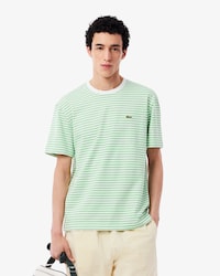 T-Shirt aus schwerer Baumwolle mit Streifen