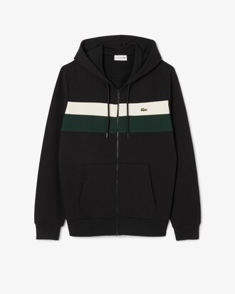 Colorblock-Hoodie mit Reißverschluss