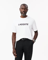 T-Shirt aus schwerer Baumwolle mit Logo