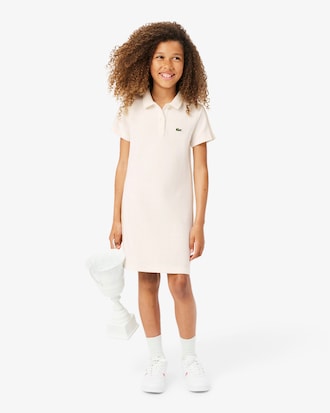 Kleid aus Jacquard mit Monogramm