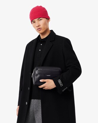 Kosmetiktasche Ossian aus Leder