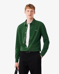 Slim Fit-Hemd aus Baumwollpiqué