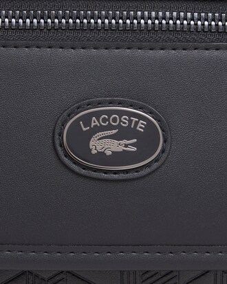 Mini-Kuriertasche aus Leder mit Monogramm