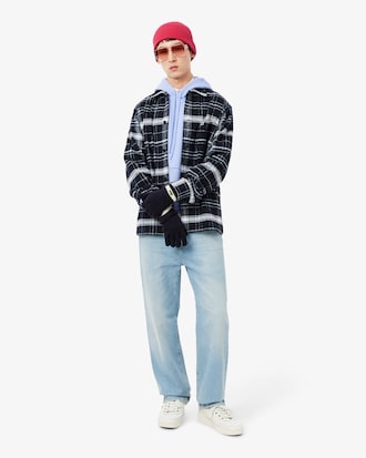 Handschuhe aus Wolljersey