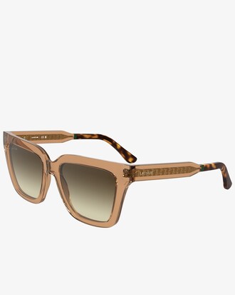 Rechteckige Brille mit Monogramm