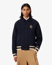 Jacke mit Uni-Badge, hergestellt in Frankreich