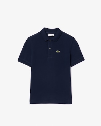 Polohemd aus Petit Piqué