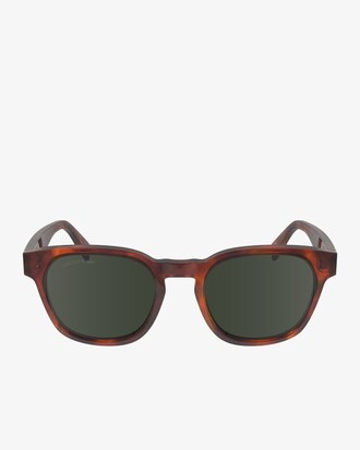 Ovale Acetat-Sonnebrille Ribbon