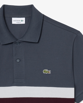 Classic Fit Colour-Block Petit Piqu&eacute; Polo Shirt