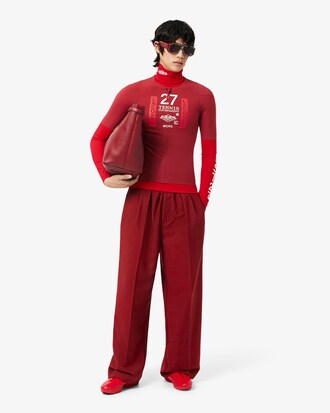 Runway Straight Fit figurbetonte Wollhose