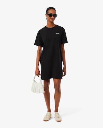 &Uuml;bergro&szlig;es T-Shirt-Kleid aus Baumwolle