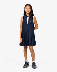 &Auml;rmelloses Kleid aus Petit Piqu&eacute;