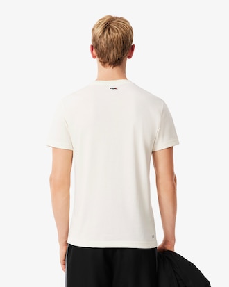 Sport-T-Shirt mit Krokodil und Landschaft sowie Ultra-Dry-Technologie