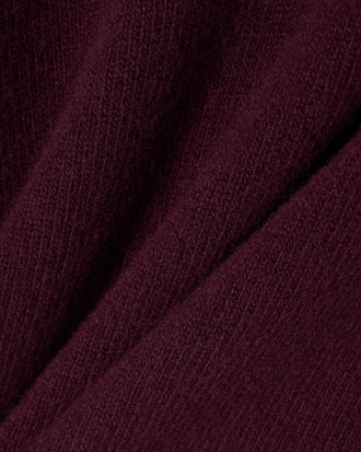 Pullover aus Filzwolle mit Polokragen