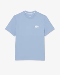 Loungewear-T-Shirt aus Baumwolle mit Krokodil-Druck