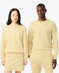 Sweatshirt aus Fleece mit Print