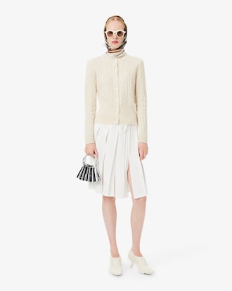 Tasche Lenglen XXS Runway aus verspiegeltem Leder