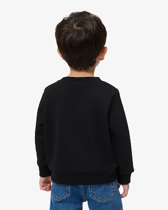 Unisex-Sweatshirt aus Fleece mit Rundhalsausschnitt