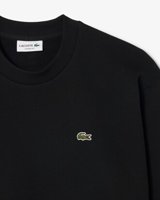 Sweatshirt aus Baumwollfleece