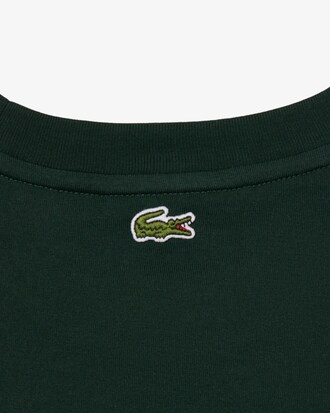 Regular Fit-T-Shirt aus Baumwolle mit Badge-Akzent
