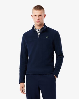 Golfoberteil aus Polar-Fleece mit Viertel-Reißverschluss