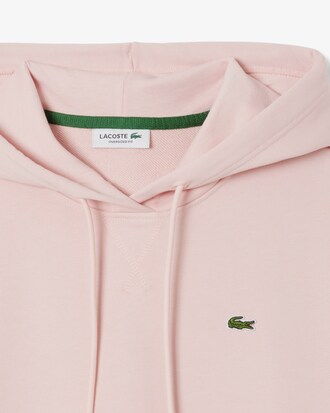 Übergroßer Hoodie aus Fleece