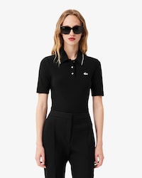 Slim Fit-Polohemd L.12.D mit Strassdetails