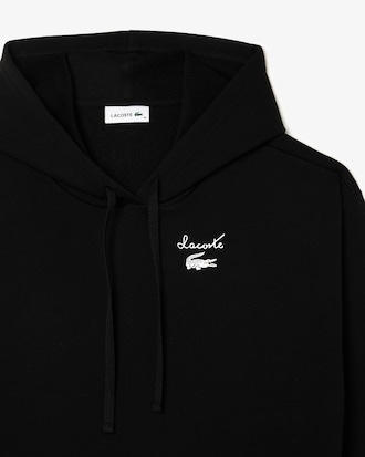 Oversized-Sweatshirt-Kleid aus Fleece