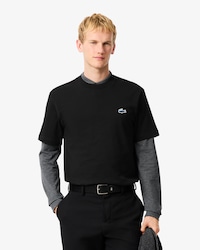 T-Shirt aus schwerem Jersey mit Krokodil und Landschaft