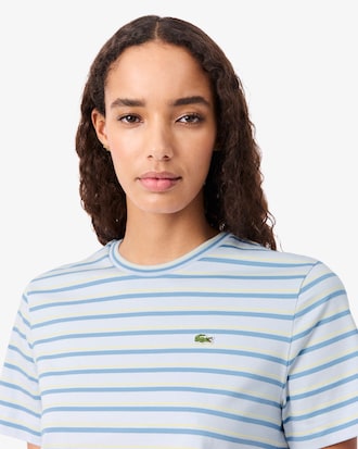T-Shirt aus Jersey mit Streifen