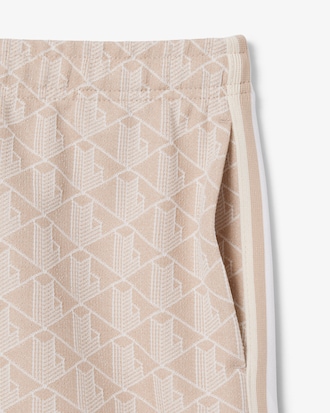 Rock aus Jacquard mit Monogramm