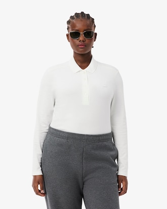 Slim Fit-Polohemd L.12.D aus dehnbarem Mini Piqué