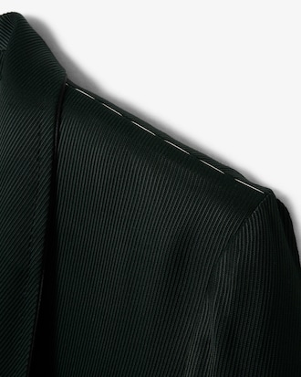 Blazer Runway aus Satin mit Schalkragen